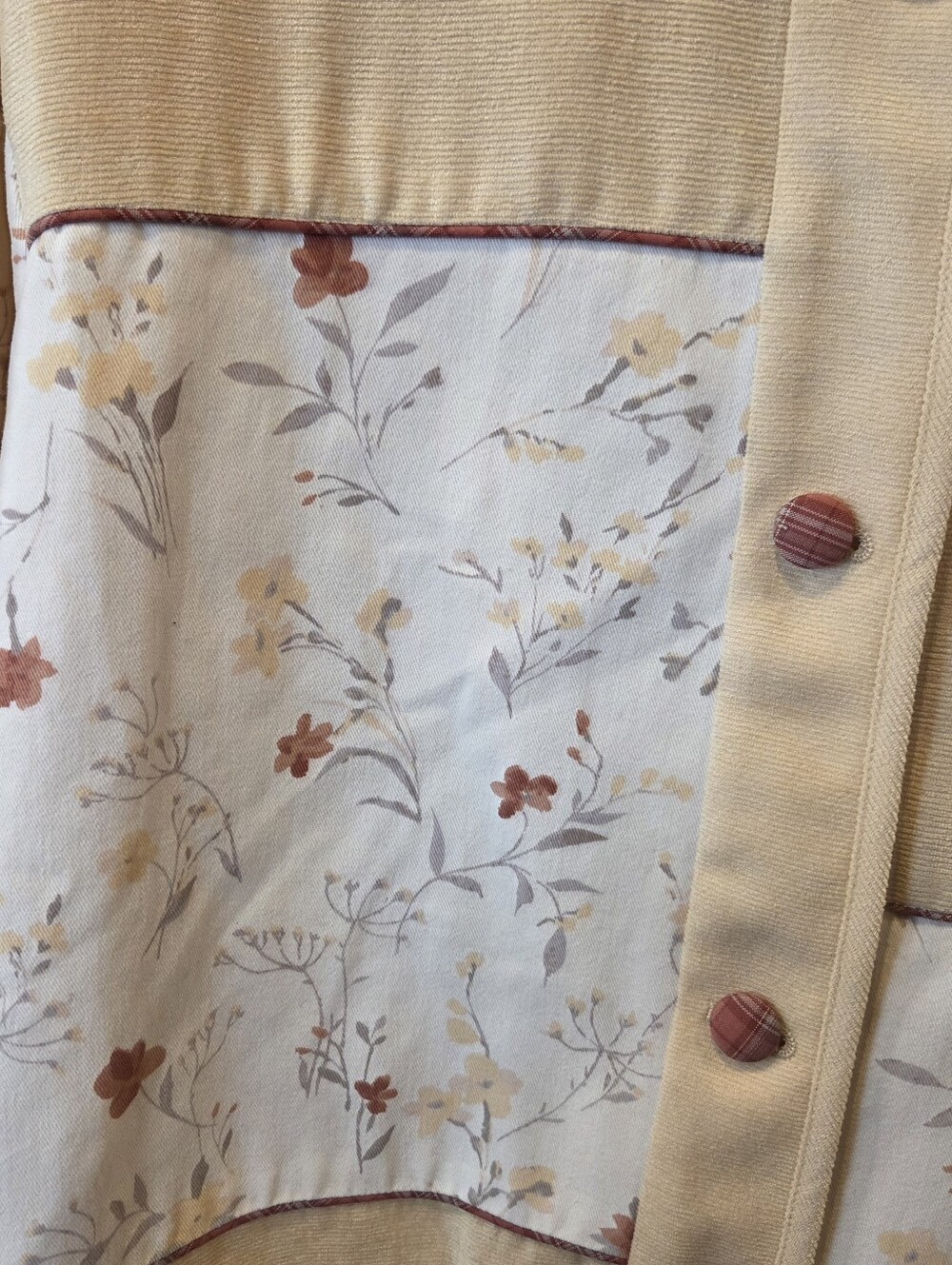 C.J. Banks Floral Colorblock Jacket 2X Vintage Cottagecore Shacket Floral Mix - Picture 2 of 12